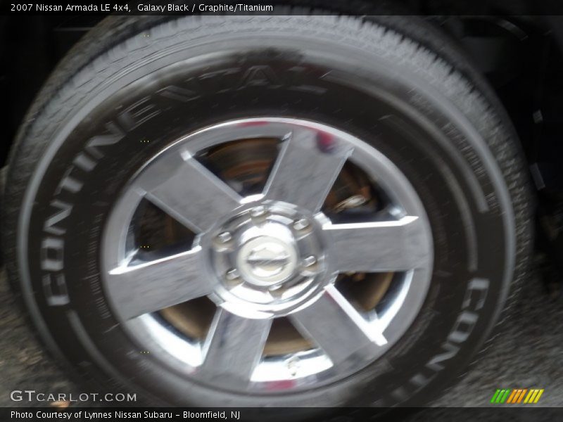 Galaxy Black / Graphite/Titanium 2007 Nissan Armada LE 4x4