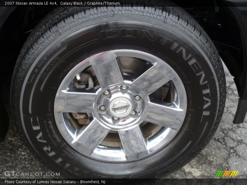 Galaxy Black / Graphite/Titanium 2007 Nissan Armada LE 4x4
