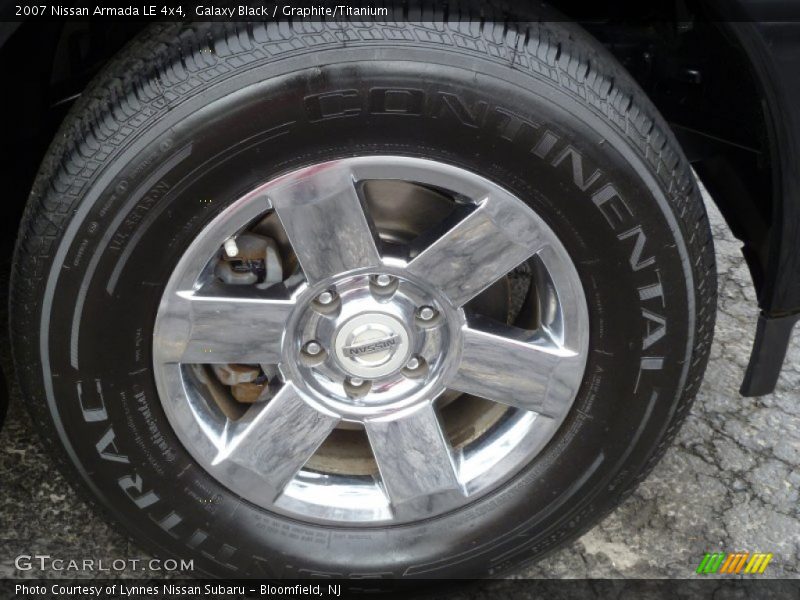Galaxy Black / Graphite/Titanium 2007 Nissan Armada LE 4x4