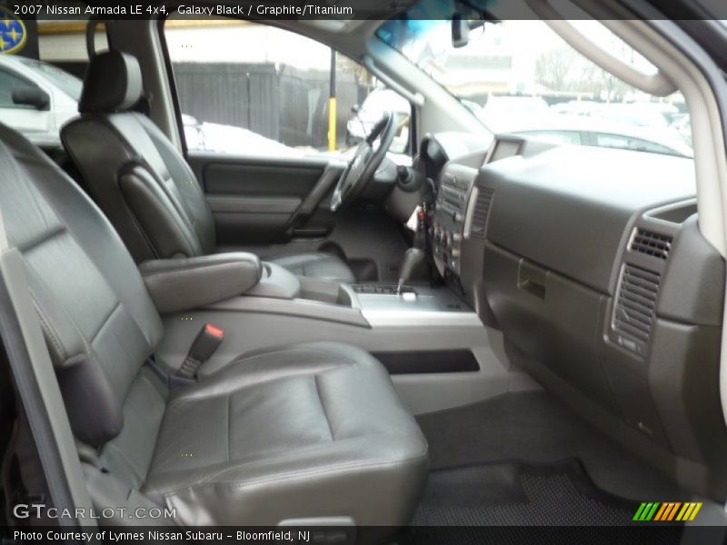 Galaxy Black / Graphite/Titanium 2007 Nissan Armada LE 4x4