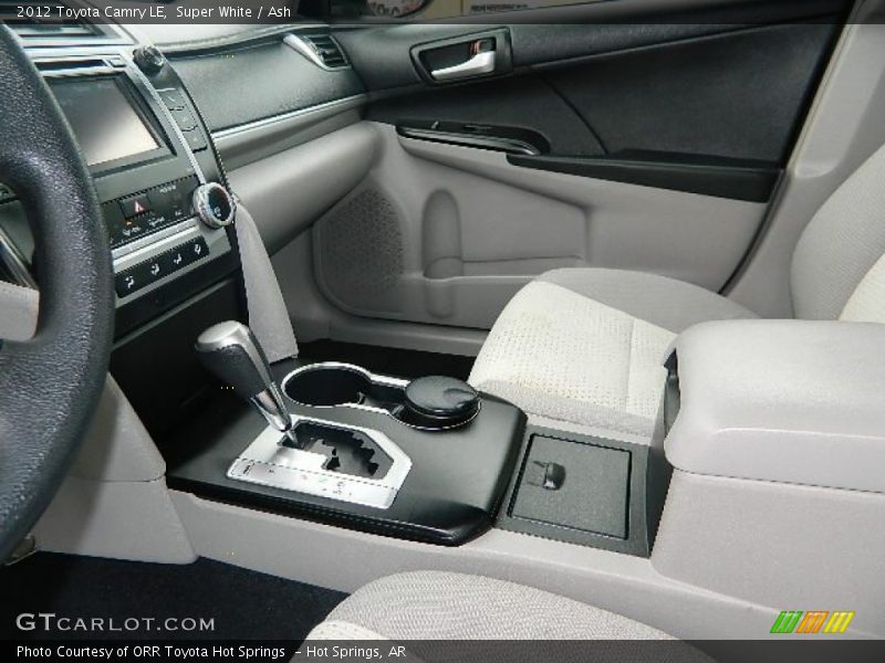 Super White / Ash 2012 Toyota Camry LE