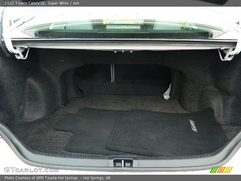 Super White / Ash 2012 Toyota Camry LE