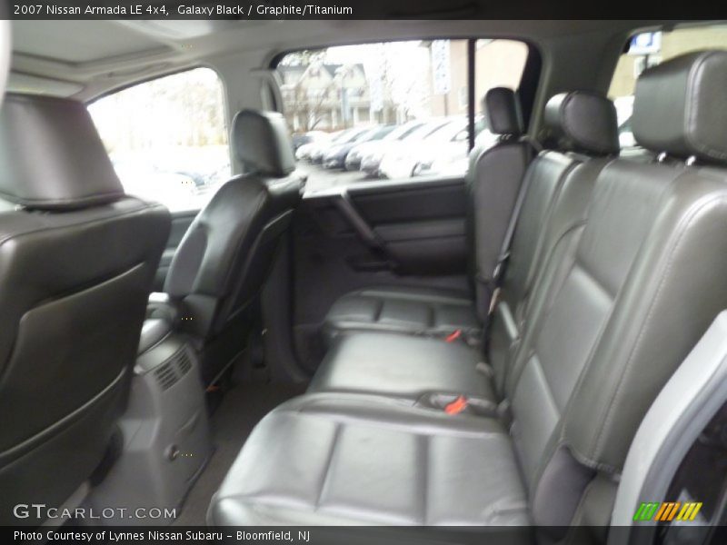 Galaxy Black / Graphite/Titanium 2007 Nissan Armada LE 4x4