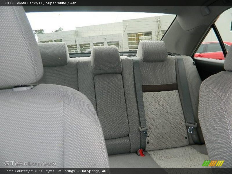 Super White / Ash 2012 Toyota Camry LE