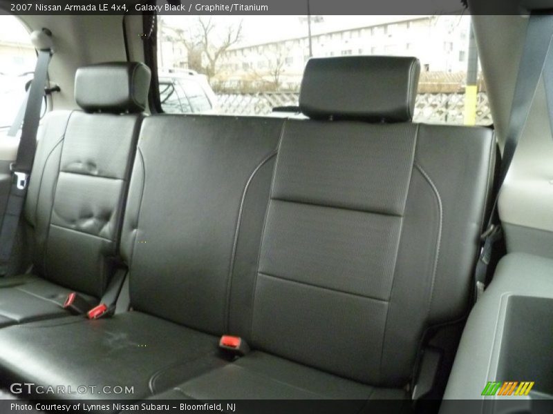Galaxy Black / Graphite/Titanium 2007 Nissan Armada LE 4x4