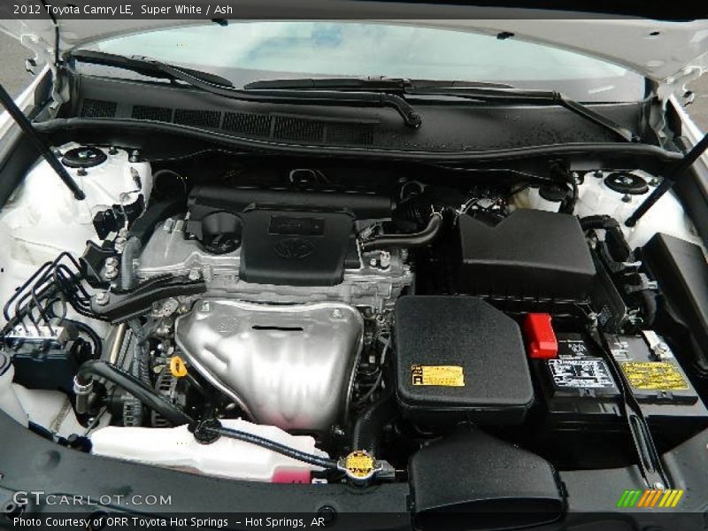 Super White / Ash 2012 Toyota Camry LE