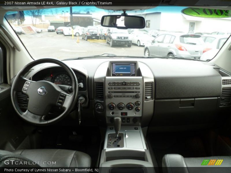 Galaxy Black / Graphite/Titanium 2007 Nissan Armada LE 4x4