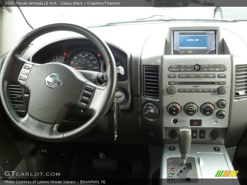 Galaxy Black / Graphite/Titanium 2007 Nissan Armada LE 4x4