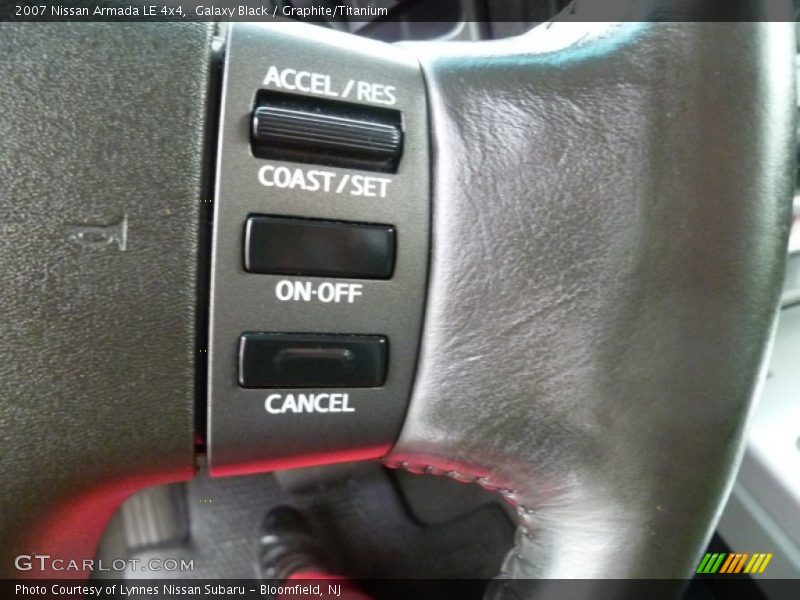 Galaxy Black / Graphite/Titanium 2007 Nissan Armada LE 4x4