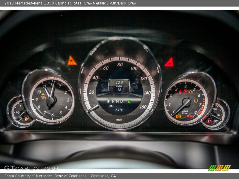  2013 E 350 Cabriolet 350 Cabriolet Gauges