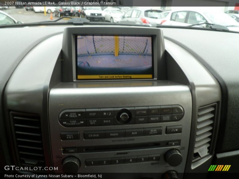 Galaxy Black / Graphite/Titanium 2007 Nissan Armada LE 4x4