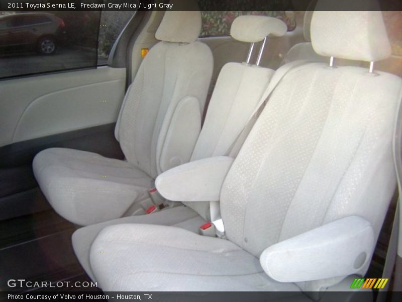 Predawn Gray Mica / Light Gray 2011 Toyota Sienna LE