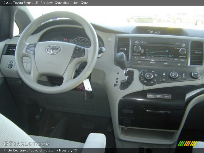 Predawn Gray Mica / Light Gray 2011 Toyota Sienna LE