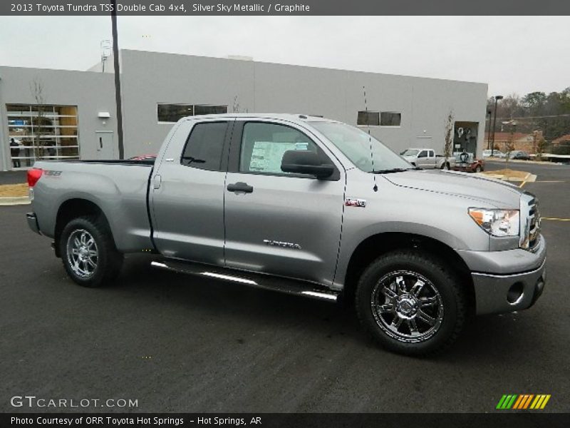 Silver Sky Metallic / Graphite 2013 Toyota Tundra TSS Double Cab 4x4