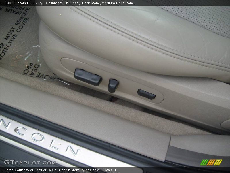 Cashmere Tri-Coat / Dark Stone/Medium Light Stone 2004 Lincoln LS Luxury