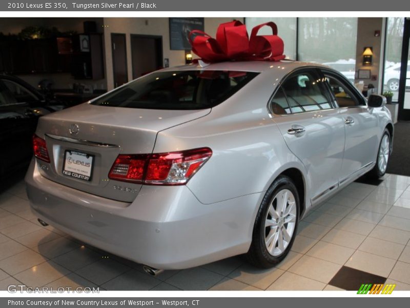 Tungsten Silver Pearl / Black 2010 Lexus ES 350