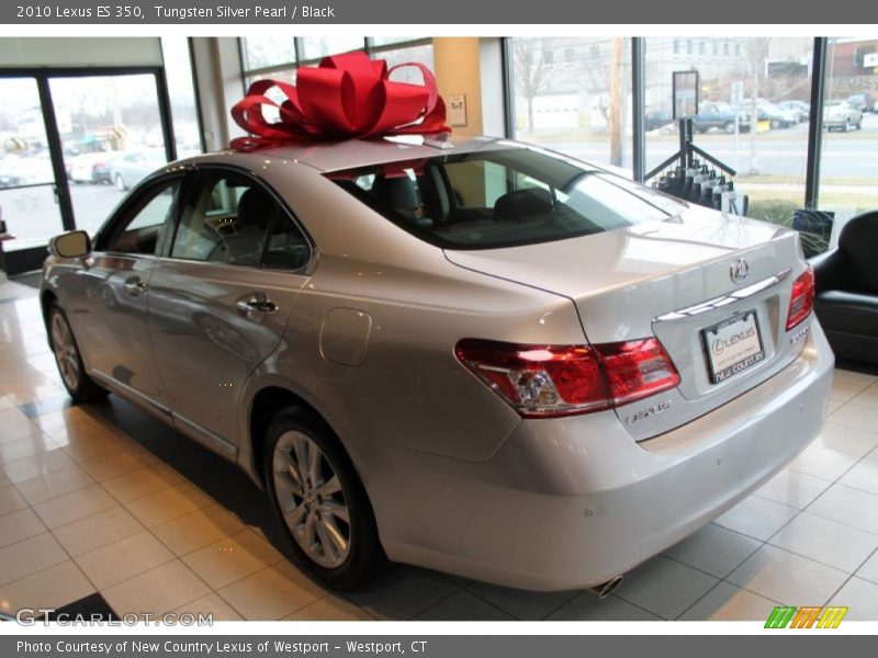 Tungsten Silver Pearl / Black 2010 Lexus ES 350