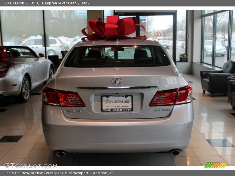 Tungsten Silver Pearl / Black 2010 Lexus ES 350