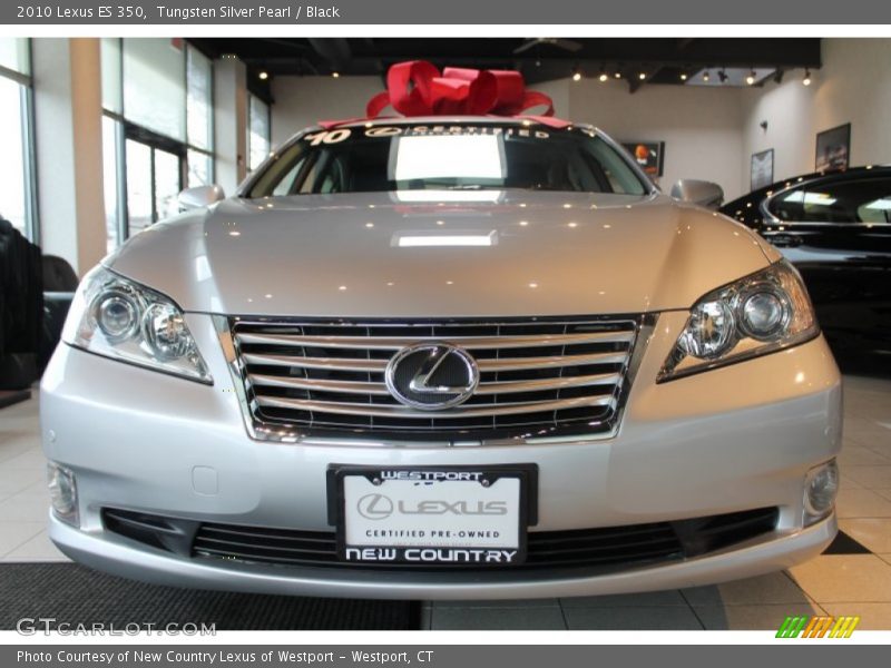 Tungsten Silver Pearl / Black 2010 Lexus ES 350