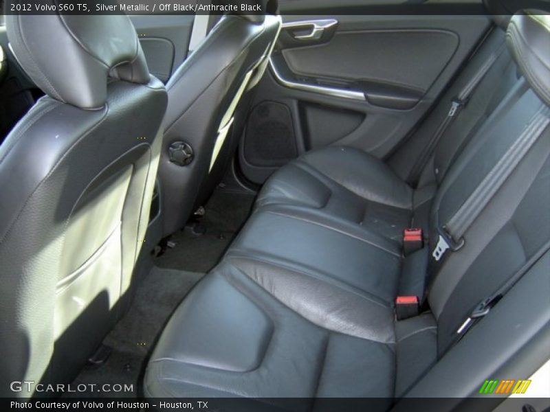 Silver Metallic / Off Black/Anthracite Black 2012 Volvo S60 T5
