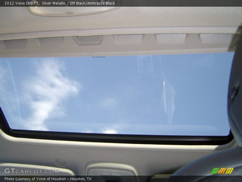 Silver Metallic / Off Black/Anthracite Black 2012 Volvo S60 T5