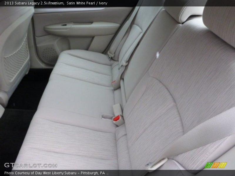 Satin White Pearl / Ivory 2013 Subaru Legacy 2.5i Premium