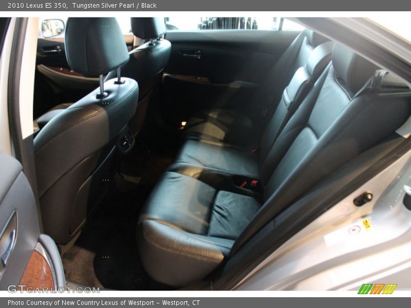Tungsten Silver Pearl / Black 2010 Lexus ES 350