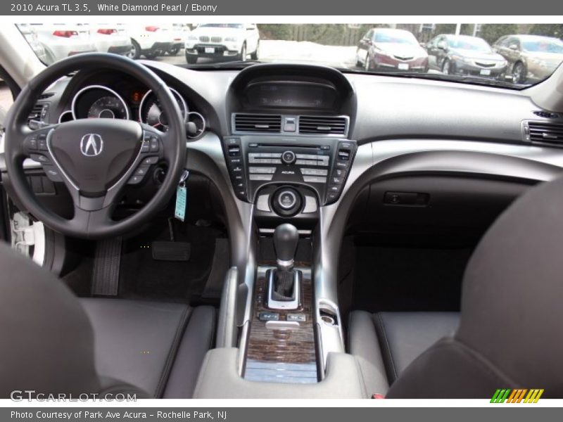 White Diamond Pearl / Ebony 2010 Acura TL 3.5