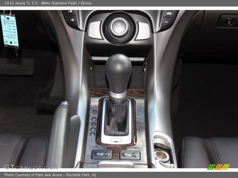 White Diamond Pearl / Ebony 2010 Acura TL 3.5