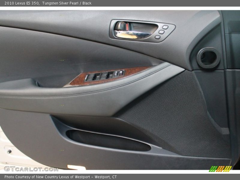 Tungsten Silver Pearl / Black 2010 Lexus ES 350