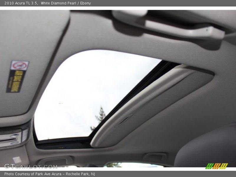 White Diamond Pearl / Ebony 2010 Acura TL 3.5