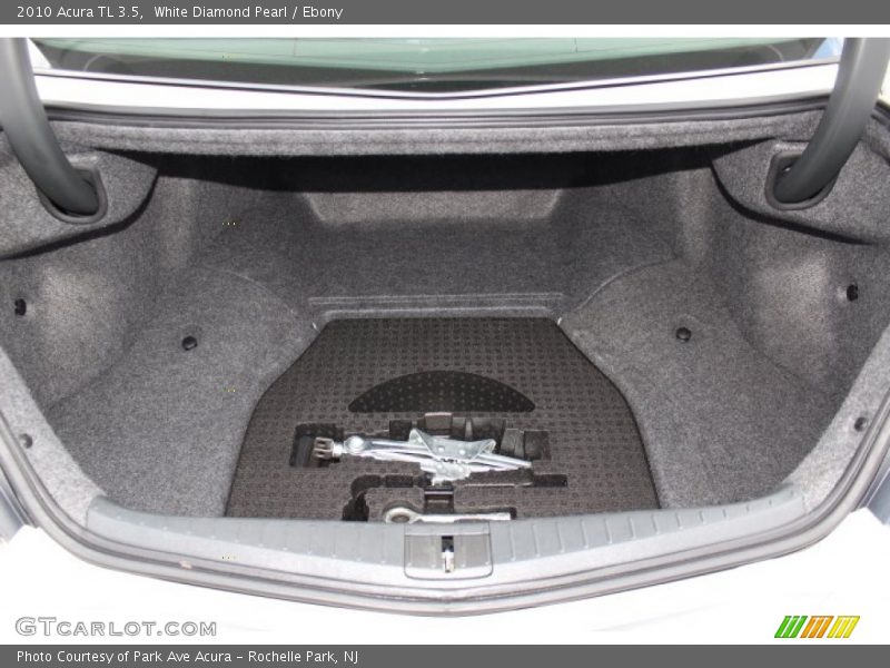 White Diamond Pearl / Ebony 2010 Acura TL 3.5