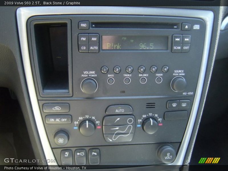 Black Stone / Graphite 2009 Volvo S60 2.5T