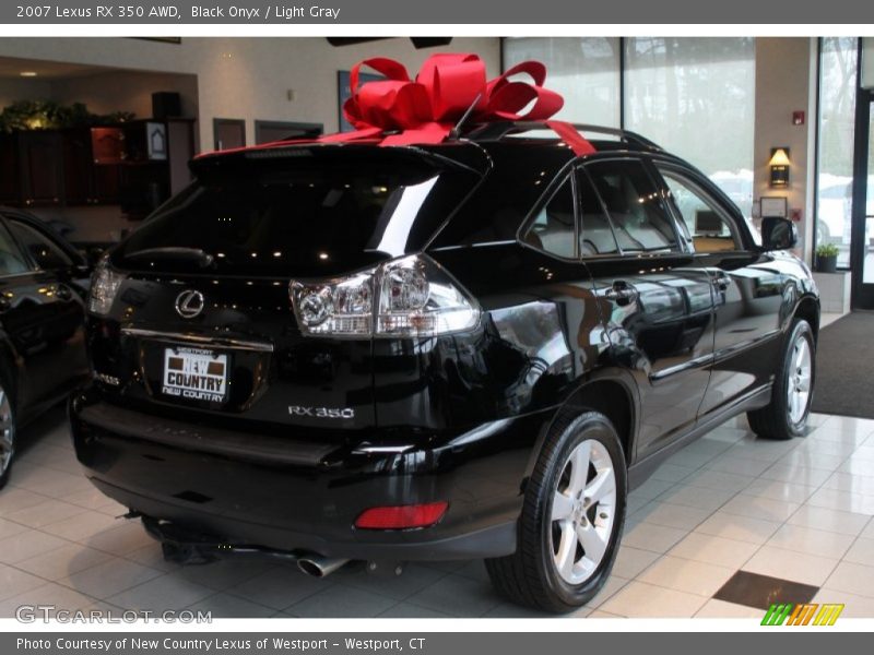 Black Onyx / Light Gray 2007 Lexus RX 350 AWD