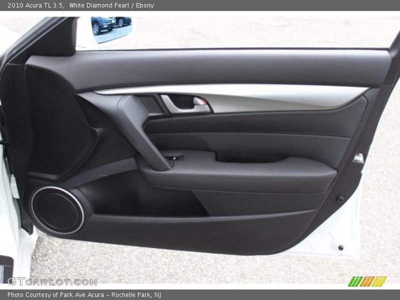 White Diamond Pearl / Ebony 2010 Acura TL 3.5