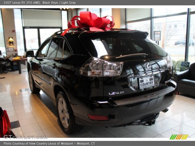 Black Onyx / Light Gray 2007 Lexus RX 350 AWD