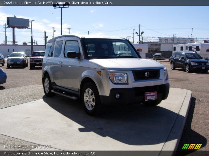 Alabaster Silver Metallic / Black/Gray 2006 Honda Element EX-P AWD