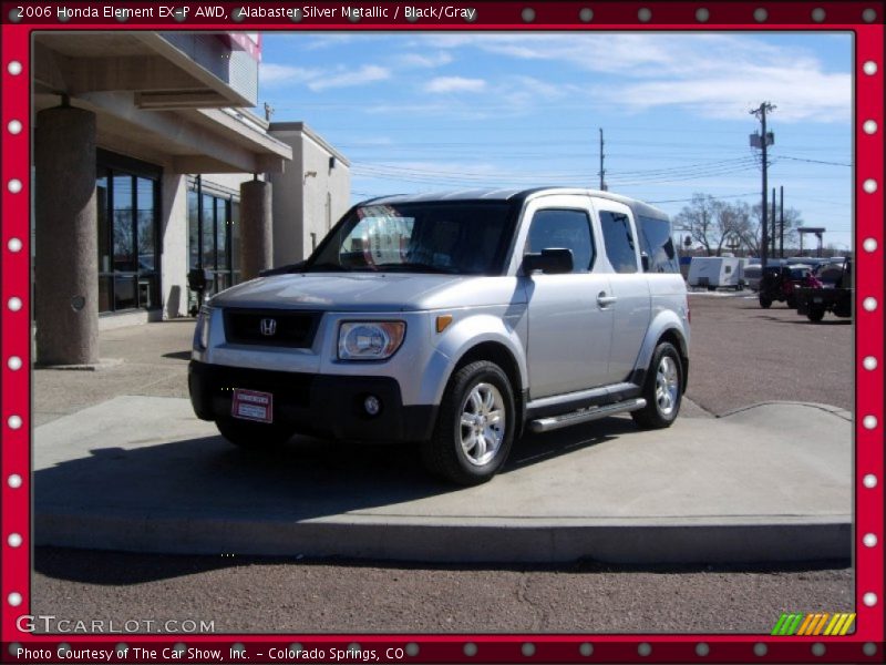 Alabaster Silver Metallic / Black/Gray 2006 Honda Element EX-P AWD