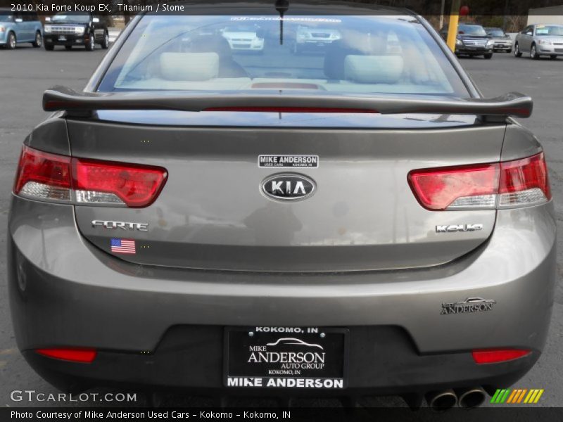 Titanium / Stone 2010 Kia Forte Koup EX