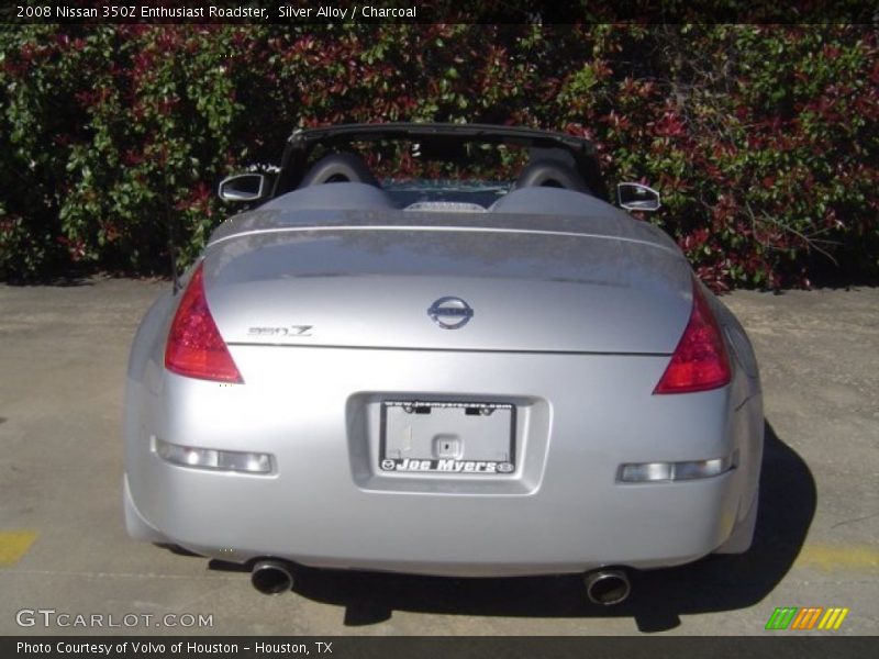 Silver Alloy / Charcoal 2008 Nissan 350Z Enthusiast Roadster