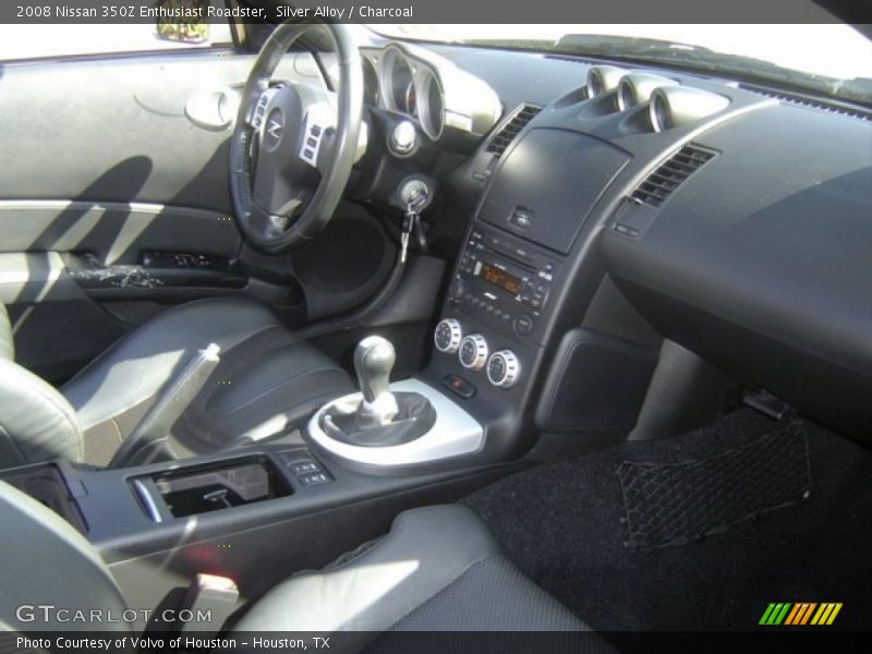 Silver Alloy / Charcoal 2008 Nissan 350Z Enthusiast Roadster