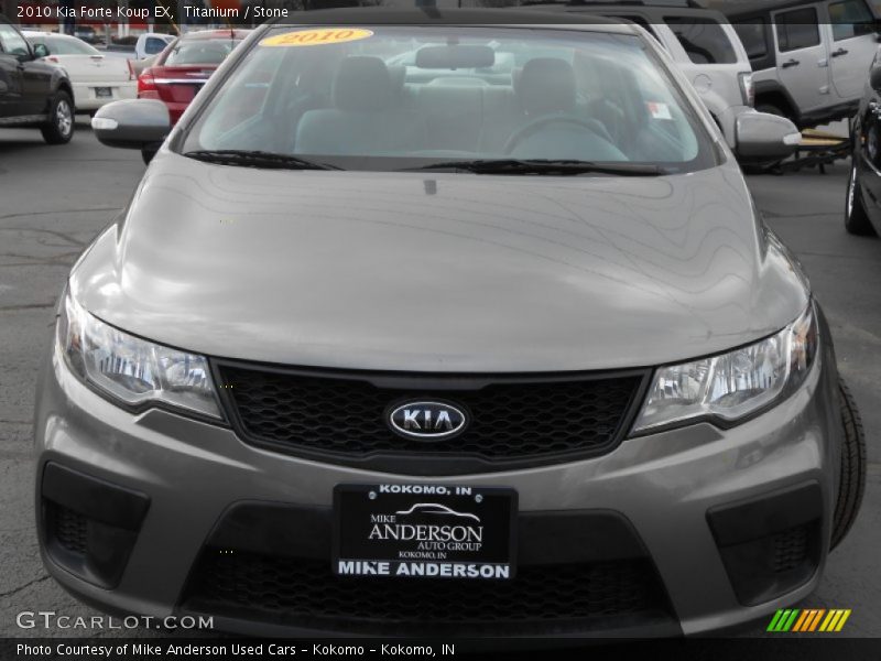 Titanium / Stone 2010 Kia Forte Koup EX