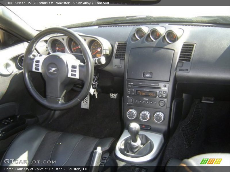 Silver Alloy / Charcoal 2008 Nissan 350Z Enthusiast Roadster