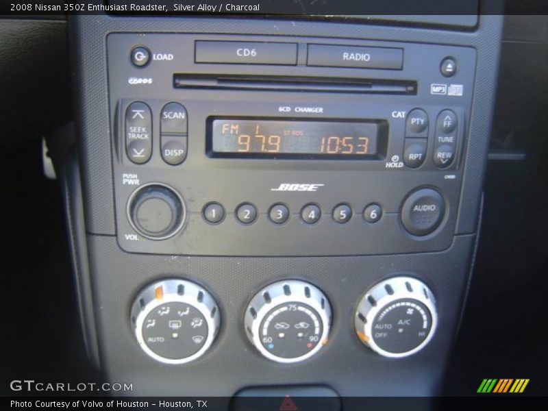 Silver Alloy / Charcoal 2008 Nissan 350Z Enthusiast Roadster