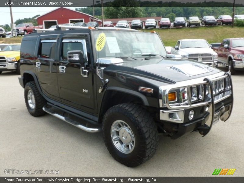 Black / Ebony 2006 Hummer H2 SUV