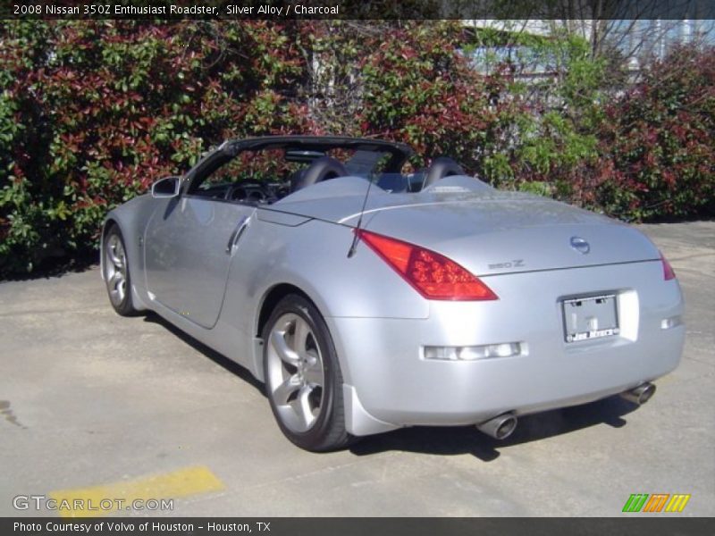 Silver Alloy / Charcoal 2008 Nissan 350Z Enthusiast Roadster