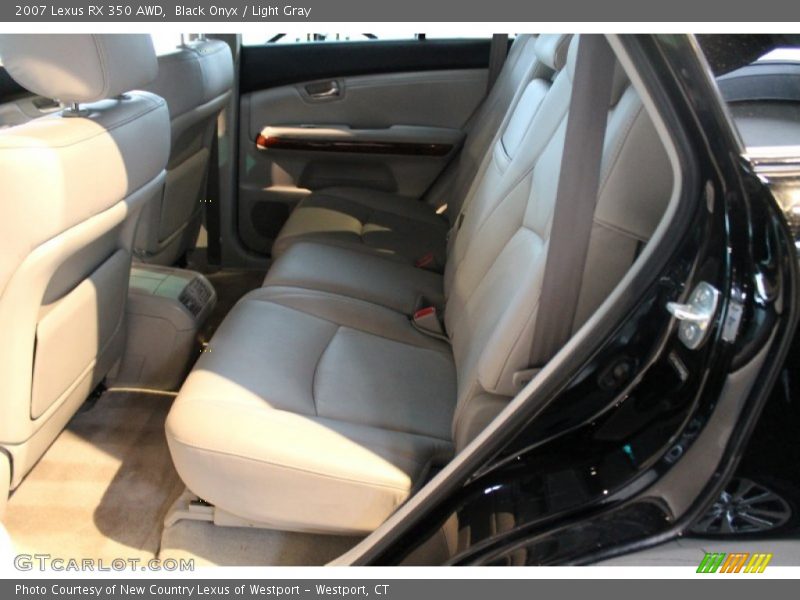 Black Onyx / Light Gray 2007 Lexus RX 350 AWD