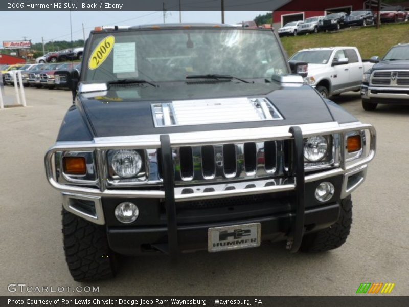 Black / Ebony 2006 Hummer H2 SUV