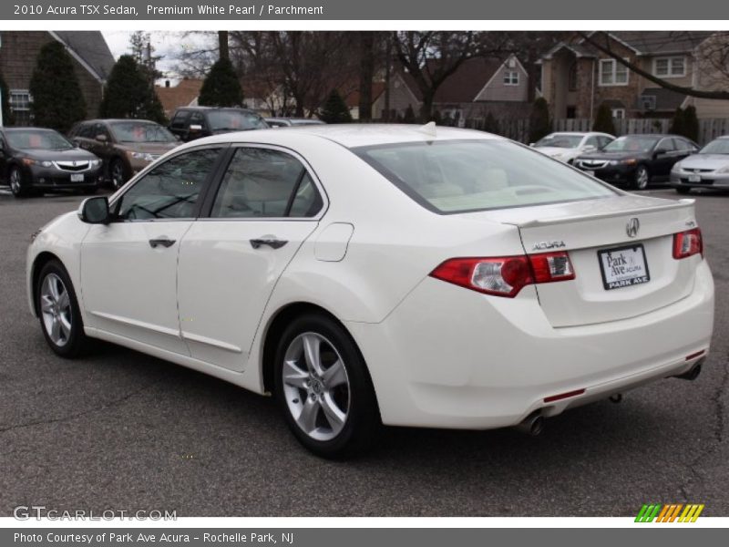 Premium White Pearl / Parchment 2010 Acura TSX Sedan