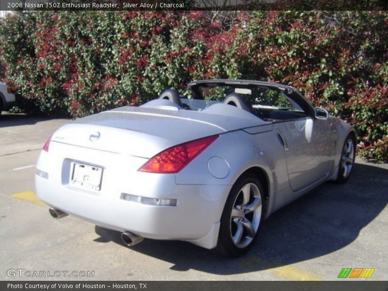 Silver Alloy / Charcoal 2008 Nissan 350Z Enthusiast Roadster